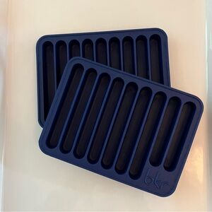 bkr silicone ice cube trays - set of 2